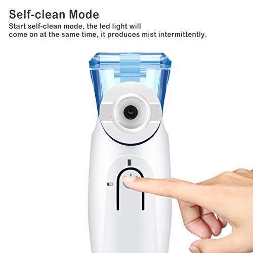 Portable Nebuliser Handheld Mesh Atomizer Machine for Home Daily Use, Persona...