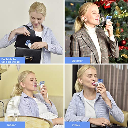 Portable Nebuliser Handheld Mesh Atomizer Machine for Home Daily Use, Persona...