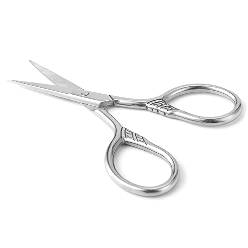 Mayplus Stainless Beard Nose Hair Scissors Men Eyebrow Cutting Beard Trimmer ...