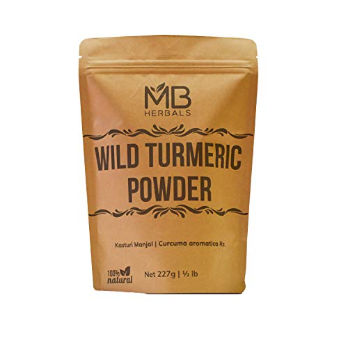MB Herbals Wild Turmeric Powder 227g | Kasthuri Manjal | Kasturi Manjal | No ...