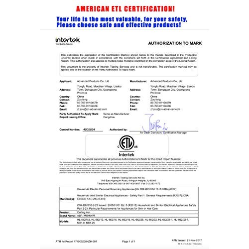 9mm Thin Curling Wand Hair Curler, MBHAIR 3/8 Small Barrel Skinny Hair Curlin...