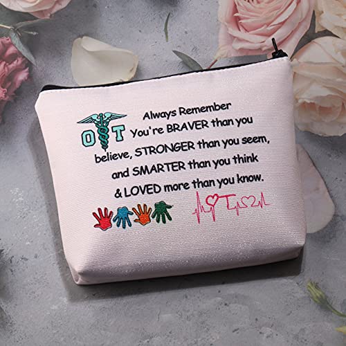 MBMSO OT Gifts Occupational Therapy Bag OT Makeup Bag Occupational Therapy Gi...