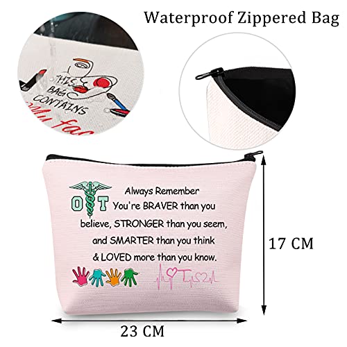 MBMSO OT Gifts Occupational Therapy Bag OT Makeup Bag Occupational Therapy Gi...