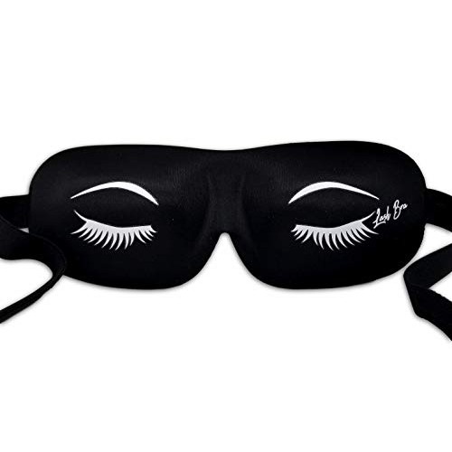 Sleep Eye Mask 3D Contoured Blackout Soft Eye Cover Blindfold with Adjustable...