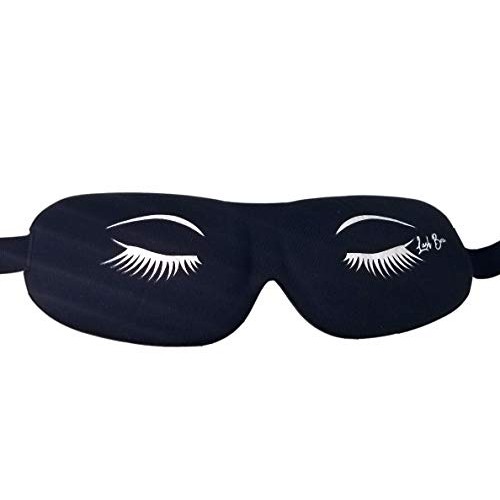 Sleep Eye Mask 3D Contoured Blackout Soft Eye Cover Blindfold with Adjustable...