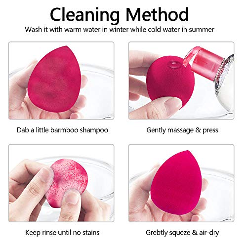 8PCS Makeup Sponge Blender of Beauty, Foundation Blending Beauty Sponge, Late...