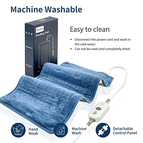 McJaw Electric Heating Pad for Back Pain and Cramps Relief ,Heat Pad for Neck...