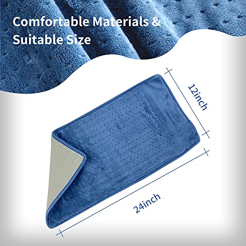 McJaw Electric Heating Pad for Back Pain and Cramps Relief ,Heat Pad for Neck...