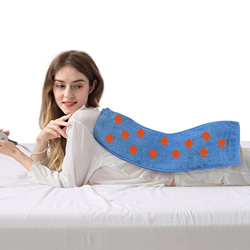 McJaw Electric Heating Pad for Back Pain and Cramps Relief ,Heat Pad for Neck...