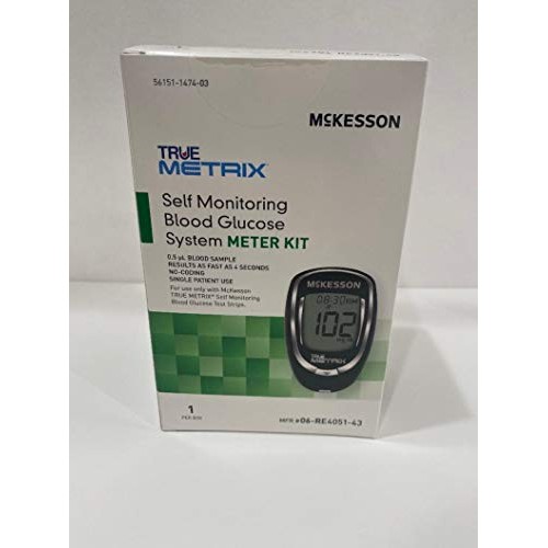McKesson 06-RE4051-43 True Metrix Self Monitoring Blood Glucose System