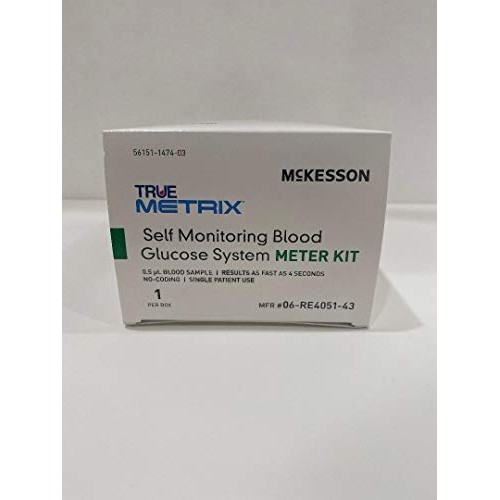 McKesson 06-RE4051-43 True Metrix Self Monitoring Blood Glucose System