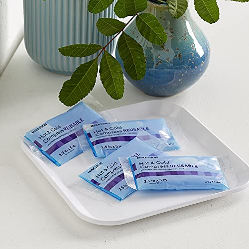 McKesson Hot & Cold Compresses, Reusable, Microwaveable or Freezable Gel Pack...
