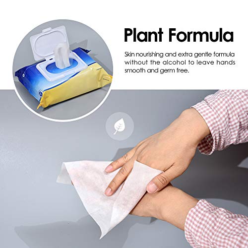 Superfy Hand Sanitizer Wipes Alcohol-Free wet wipe, 60 ct, Pack of 3 (180 wip...