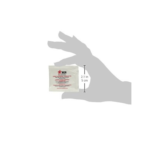 MCR Safety LCT Anti-Fog Anti-Static Lens Cleaning Towelette - 100 Wipes
