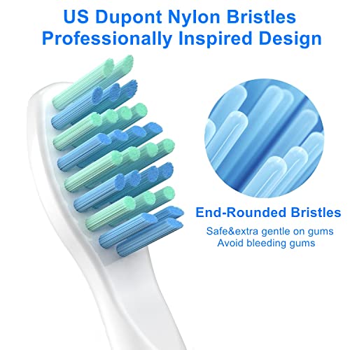 Electric Toothbrush Heads for Fairywill - Replacement Brush Heads Compatible ...