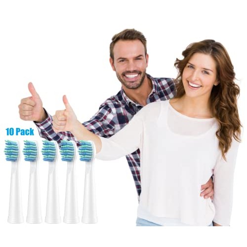 Electric Toothbrush Heads for Fairywill - Replacement Brush Heads Compatible ...