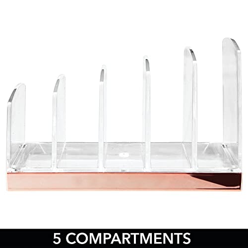 mDesign Plastic Makeup Organizer for Bathroom Countertops, Vanities, Cabinets...