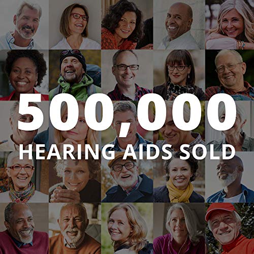 MDHearingAid Volt Hearing Aid (Set of 2), Doctor-Designed Rechargeable, 2 Dir...