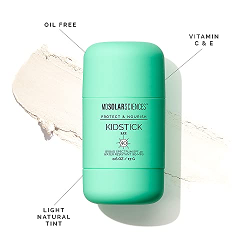 MDSolarSciences Mineral KidCrème SPF 40, Sheer, Unscented, 0.6 Oz
