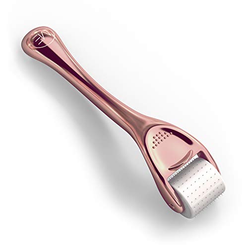 Micro Derma Roller for Face - Medical-Grade Stainless Steel Microneedle Rolle...