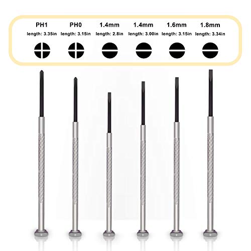 Eyeglass Repair Kit, Glasses Repair Tools with Glasses Screws, Precision Scre...