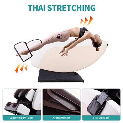 Mecor Massage Chair, Zero Gravity Full Body Massage Recliner w/Air Pressure&H...