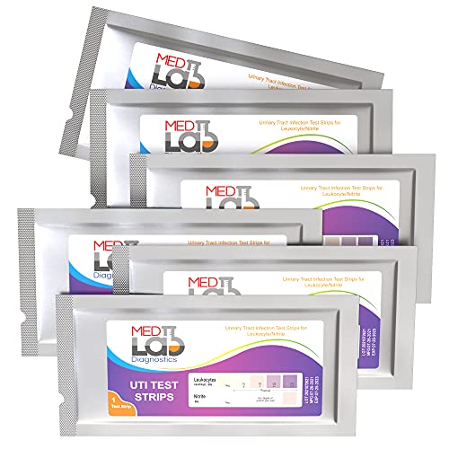 UTI Urine Test Strips(Pack of 6 )Individually Wrapped Urinary Tract Infection...