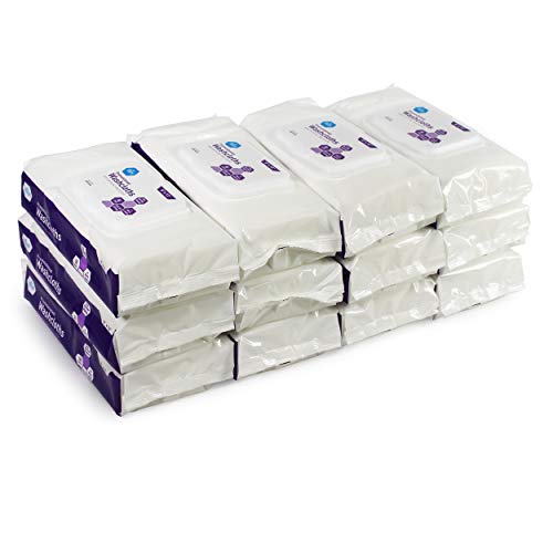 Medpride Disposable Premoistened Washcloths for Adults| 600-count, 8” x 12”| ...