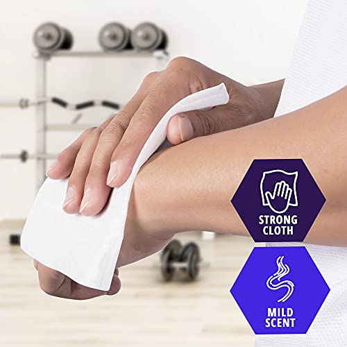 Medpride Disposable Premoistened Washcloths - Non Irritating Adult Cloth Wipe...