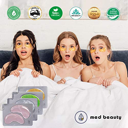 MATCHA Green Tea Under Eye Patches Eye Masks For Dark Circles And Puffiness w...