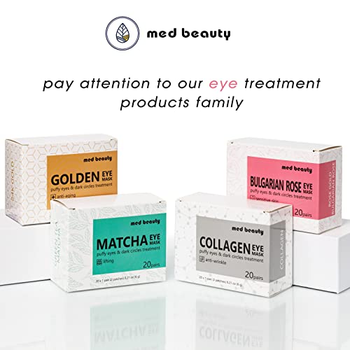 MATCHA Green Tea Under Eye Patches Eye Masks For Dark Circles And Puffiness w...