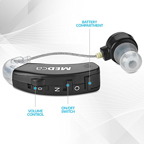 Behind The Ear Sound Amplifier - BTE Hearing Ear Amplification Device and Dig...