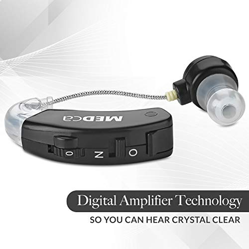 Behind The Ear Sound Amplifier - BTE Hearing Ear Amplification Device and Dig...