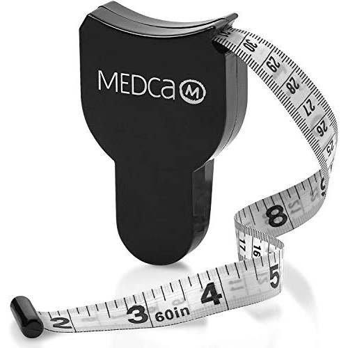 Body Fat Caliper and Measuring Tape for Body - Skin Fold Body Fat Analyzer an...