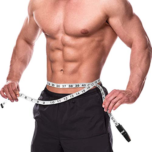 Body Fat Caliper and Measuring Tape for Body - Skin Fold Body Fat Analyzer an...