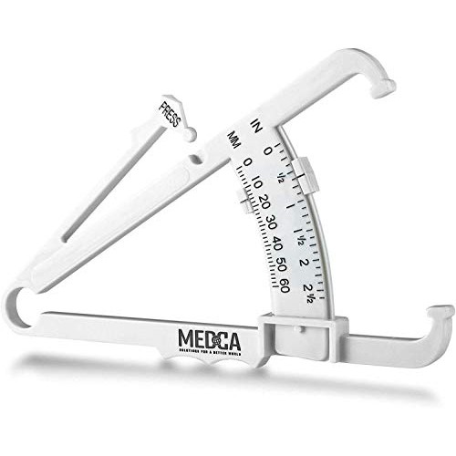 Body Tape Measure and Skinfold Caliper Body Fat Monitor Set - (Pack of 2) - D...