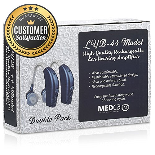 Digital Hearing Amplifier - (Pair of 2) Personal Hearing Enhancement Sound Am...