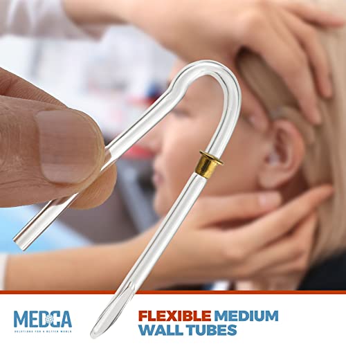 Hearing Aid Tubes - Size #13 Preformed BTE Earmold Tubing - (Pack of 6) 3.5 x...