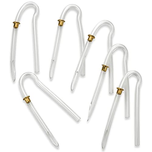 Hearing Aid Tubes - Size #13 Preformed BTE Earmold Tubing - (Pack of 6) 3.5 x...