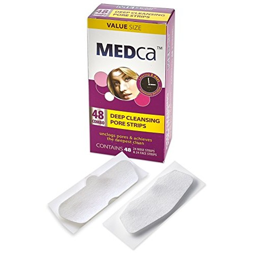 MEDca Deep Cleansing Pore Strips Combo Pack, 48 Count Strips
