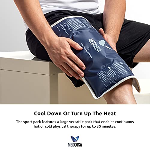 Large Gel Ice Pack | Flexible Hot or Cold Pack | Reusable Cold Packs for Inju...