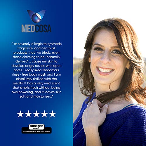 No Water Body Wash by Medcosa | Full Body Cleansing Foam for Adults and Elder...