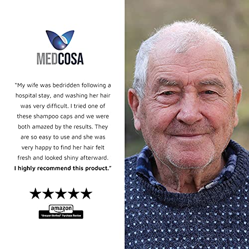 No Water Shampoo Caps | Hassle-Free Hair Washing Caps for Elderly | Shampoo C...