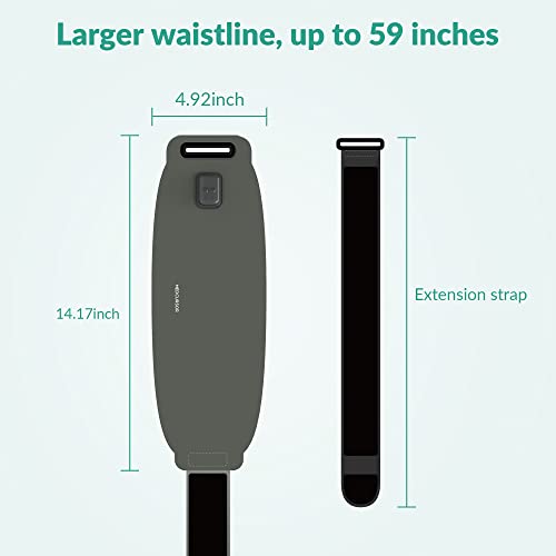 Medcursor Portable Electric Heating Pad for Back, Cordless Graphene Heating B...