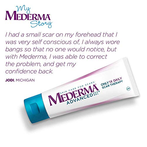 Mederma Advanced Scar Gel - 1x Daily - Reduces The Appearance of Old & New Sc...