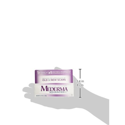 Mederma Advanced Scar Gel - 1x Daily: Use less, save more - Reduces the Appea...