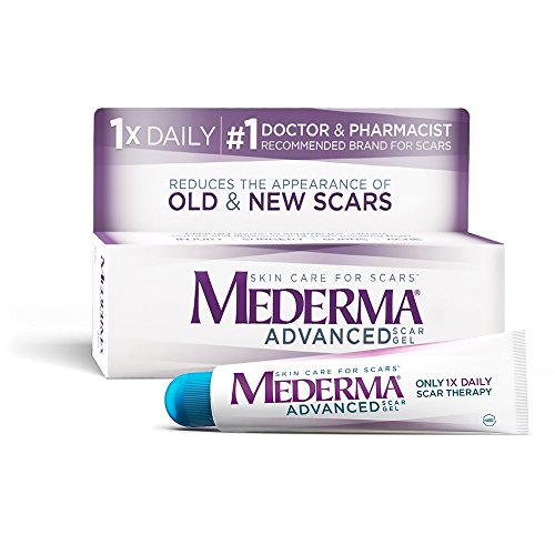 Mederma Advanced Scar Gel - 1x Daily: Use less, save more - Reduces the Appea...
