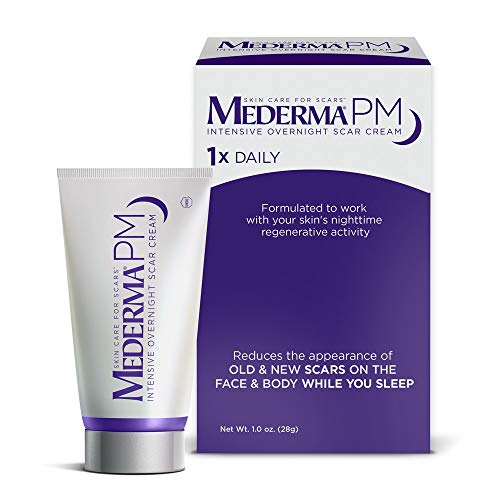 Mederma PM Intensive Overnight Scar Cream - Works with Skin's Nighttime Regen...