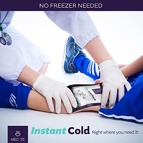 Instant Cold Packs - Pack of 24 (5" x 6") Disposable Cold Compress Therapy In...