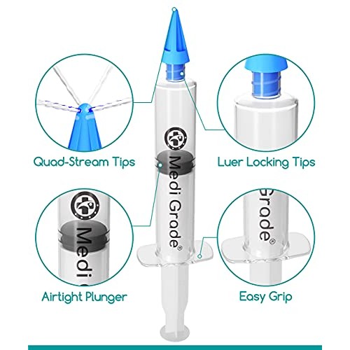 Medi Grade Ear Cleaner Ear Wax Remover - Ear Wax Removal Kit with 3x Soft Qua...